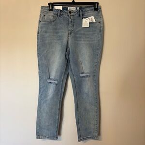 Gibson Latimer Sky Blue Ankle Jeans NWT